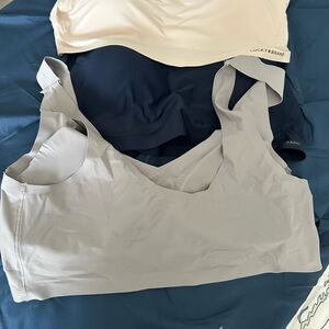Lucky Brand Gray and Blue Bra Intimates